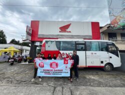 Aksi Sinergi Bagi Negeri, Honda Babel Ajak Konsumen Loyal Donor Darah