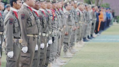 Puluhan Anggota Satpol-PP Bangka Diterjunkan untuk Backup Pengamanan Ijtima’ Ulama