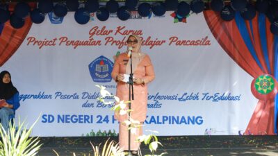 Hadiri Gelar Karya P5 Siswa SD 24, Pk Wali Kota Ingatkan Pancasila Sebagai Landasan Hidup