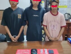 Tiga Pemuda Lampur Diringkus Polisi, Simpan 31 Paket Sabu