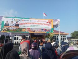 Pasar Murah Dinas Pangan dan Pertanian Pangkalpinang Disambut Antusias, Beras 5 Ton Langsung Diserbu Masyarakat