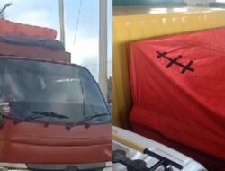 Modus Bawa Daging, Mobil Dump Truk dari Belitung Diduga Bawa Pasir Timah ke Bangka Melalui Pelabuhan Sadai