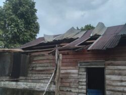 Satu Unit Rumah Warga Mendo Rusak Disapu Angin Kencang, Pemkab Bangka Bakal Bantu Perbaikan