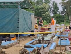Polisi Bongkar Makam Jamal, Mayat yang Ditemukan Terikat Tali di Banyuasin