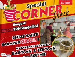 Datangi Honda Babel Cabang Sungailiat Setiap Hari Sabtu, Ada Sarapan Gratis!