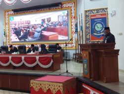 Pj Gubernur Sampaikan Rancangan Pertanggungjawaban APBD 2023 ke DPRD Babel
