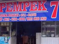 Mitra KUR Bank Sumsel Babel Ini Masih Eksis Sejak 1986, Ini Kiat Sukses Kedai Pempek 755 Palembang