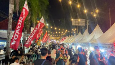 Honda Babel Sukses Dukung Festival Kuliner KNPI Pangkalpinang, Suryanto: Dorong UMKM Naik Kelas
