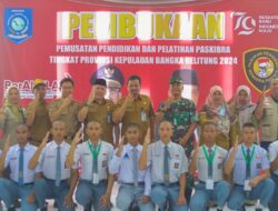 Sebanyak 30 Calon Paskibraka Babel Masuk Pusat Pelatihan