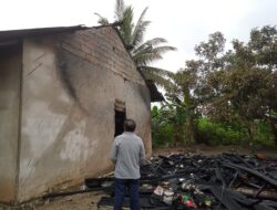 Diduga Akibat Gas Bocor, Rumah Mulyadi Ludes Terbakar, Kerugian Capai Rp 250 Juta