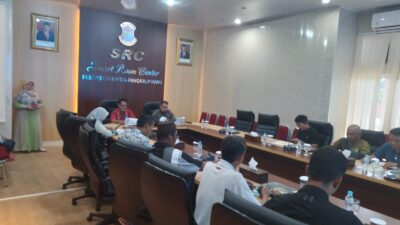Pemkot Pangkalpinang Gelar Rapat Pembahasan Rencana Pembagian dan Penetapan Zona PKL,  Ada Empat Zona 