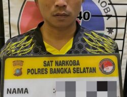 Nelayan di Pulau Lepar Nyambi Jual Sabu Ditangkap Polisi, Simpan 4 Paket Sabu Siap Edar