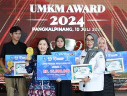 Lusje Bersyukur UMKM Kota Pangkalpinang dapat Award Tingkat Provinsi, Harap UMKM Lebih Maksimal Kembangkan Usaha
