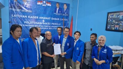 Usai DPP Partai Demokrat, Giliran DPP PAN Serahkan Rekomendasi Resmi untuk Bacalon Molen-Hakim di Pilwako 2024-2029