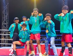 Popda XII Babel, Atlet Tinju Babar Sikat Dua Medali Emas