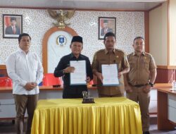 Pansus DPRD Babel Tandatangani Finalisasi Ranperda RTRW