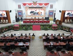 DPRD Babel Gelar Rapat Paripurna Istimewa Mendengarkan Pidato Kenegaraan Presiden Republik