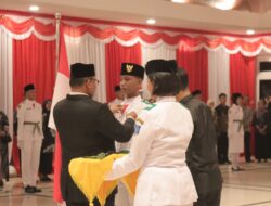 Kukuhkan Anggota Paskibraka Babel, Pj Gubernur: Bhineka Tunggal Ika