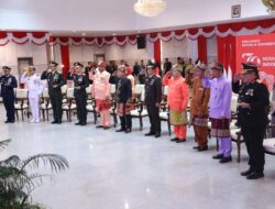Perdana, Pj Gubernur Ikuti Upacara Detik-Detik Proklamasi Kemerdekaan RI Ke-79 dari IKN