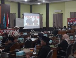 Peringatan HUT ke-79 Republik Indonesia, DPRD Bangka Tengah Gelar Paripurna Mendengarkan Pidato Kenegaraan Presiden Joko Widodo