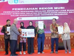 Bank Sumsel Babel Pecahkan Rekor MURI, Pembuatan Rekening Terbanyak untuk Difabel