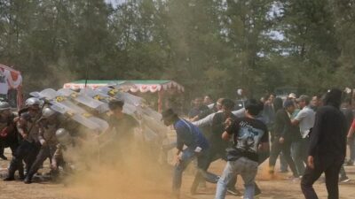 Antisipasi Kericuhan Pilkada 2024, Tim Gabungan Gelar Sispamkota 