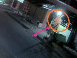 Aksi Pembobolan Kantin Mualaf Pasar Mentok Terekam CCTV