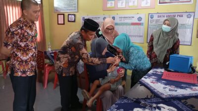 Realisasi PIN Polio di Kabupaten Bangka Capai 89,04 Persen, Tiga Puskesmas Lampaui Target Nasional