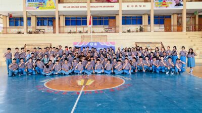 SMA YPK Air Kenanga Gelar Pemilihan Ketua OSIS untuk Pertama Kalinya,  Bun Min Wei-Viana Callysta Berhasil Raih Suara Terbanyak