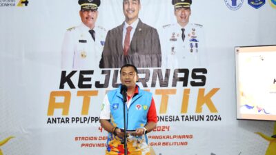 Pemkot Pangkalpinang Sambut 414 Atlet Kejuaraan Nasional Atletik, Inilah Pesan Pj Wali Kota 