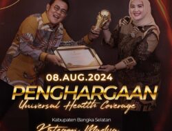 Komit dengan Program Berobat Gratis Pakai KTP, Kepemimpinan Riza-Debby Raih Penghargaan UHC Award 2024
