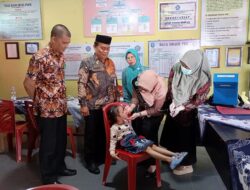 Sesuai Target Pemerintah Pusat, Realisasi PIN Polio di Kabupaten Bangka Capai 95 Persen