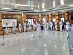 Kukuhkan 30 Anggota Paskibraka Basel, Inilah Pesan Wabup Debby Sebelum Pengibaran Bendera