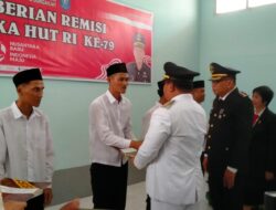 307 Orang Warga Binaan Bukit Semut Terima Remisi HUT RI, 9 Orang Langsung Hirup Udara Segar