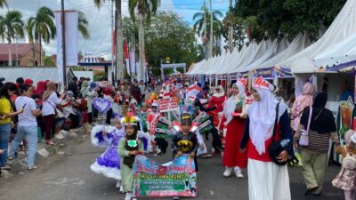 TK Jasmine Kids Kirimkan Dua Regu Ikuti Karnaval, Captionnya Bikin Semangat Berkreatifitas dan Sayangi Bumi