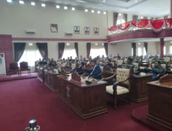 DPRD Kota Pangkalpinang Gelar Gladi Resik Pelantikan dan Pemberhentian Anggota DPRD, Abang Hertza Paparkan Tugas DPRD