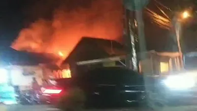 Sekolah MIN Parit Padang Sungailiat Dilalap si Jago Merah, Tiga Ruangan Ludes