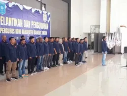 Pengurus KONI Bangka Tengah Masa Bakti 2024-2028 Resmi Dilantik