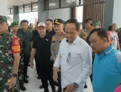 Jelang Kunjungan Wapres, Pj Gubernur dan Forkopimda Babel Pantau Kesiapan di Gedung Pasar Modern Toboali