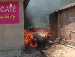 Kawasan Lokalisasi Black Jack Kembali Membara, 1 Unit Minibus Habis Dilalap si Jago Merah