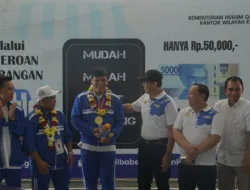 Pj Gubernur Sambut Kepulangan Atlet Peraih Emas Babel