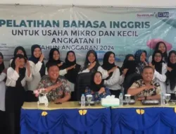 Pelaku UMKM di Babel Dilatih Bahasa Inggris, Biar Gampang Jelasin Produknya