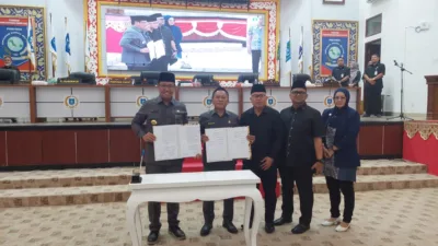 DPRD Babel Setujui Ranperda RTRW Menjadi Perda, Herman:  Acuan Pembangunan 20 Tahun ke Depan