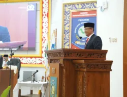 Pj Gubernur Harapkan Anggota Dewan Baru  Dapat Bersinergi Wujudkan Visi dalam Membangun Daerah