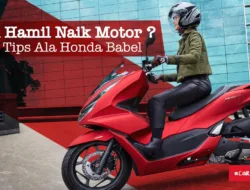 Teruntuk Ibu-ibu Hamil, ini Tips Aman Kendarai Motor ala Honda Babel