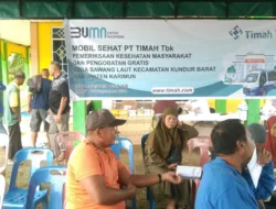 Pelayanan Kesehatan Mobil Sehat PT Timah Mampir Karimun, Warga Antusias
