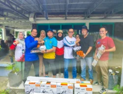 PT Timah Serahkan Bantuan Alat Kebersihan ke DLH Bangka