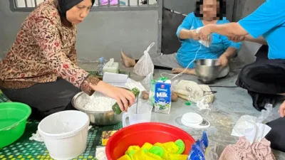 Komitmen Berikan Pembinaan, Lapas Perempuan Pangkalpinang Ajarkan Warga Binaan Cara Buat Kue