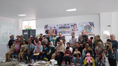 22 Orang Pasien Ikuti Operasi Bibir Sumbing Gratis HUT ke 267 Kota Pangkalpinang