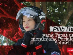 Pilih Helm yang Tepat ya, Ini Tips dari Honda Babel